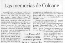 Las Memorias de Coloane