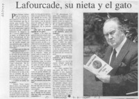 Lafourcade, su nieta y el gato  [artículo]