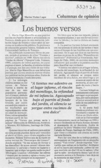 María Olga Mansillla  [artículo] Marino Muñoz Lagos