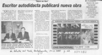 Escritor autodidacta publicará nueva obra  [artículo]