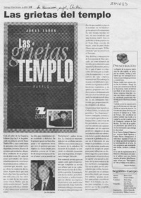 Las grietas del templo  [artículo]