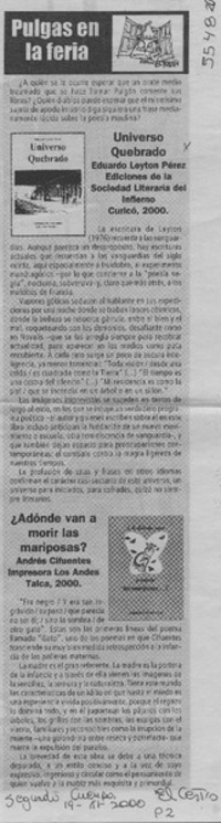 Universo quebrado  [artículo]