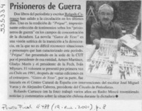 Prisioneros de Guerra  [artículo]
