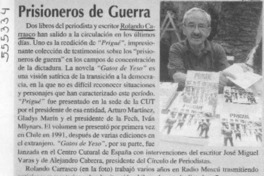Prisioneros de Guerra  [artículo]