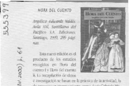 Hora del cuento  [artículo]