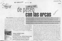 De paseo con las orcas  [artículo]