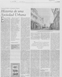 Historia de una sociedad urbana