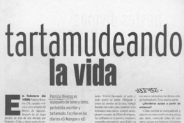 Tartamudeando la vida (entrevista)