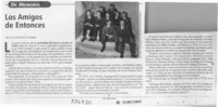 Los amigos de entonces  [artículo] Luis Sánchez Latorre