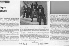 Los amigos de entonces  [artículo] Luis Sánchez Latorre