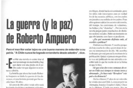 La guerra (y la paz) de Roberto Ampuero  [artículo]