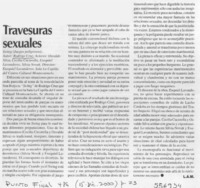 Travesuras sexuales  [artículo] L. A. M.