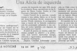 Una Alicia de izquierda  [artículo] Lady Macbeth