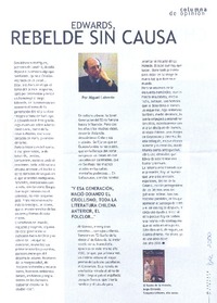Edwards, rebelde sin causa