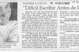 "Difícil escribir antes de los 30"  [artículo]