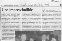 Una imprescindible  [artículo]