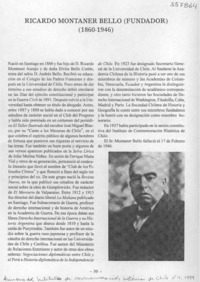 Ricardo Montaner Bello (Fundador)  [artículo]