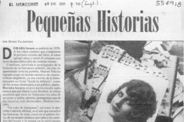 Pequeñas Historias  [artículo] Mario Valdovinos