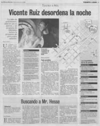 Vicente Ruiz desordena la noche