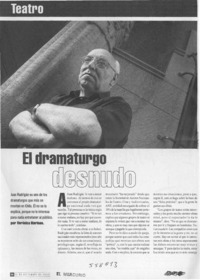 El dramaturgo desnudo