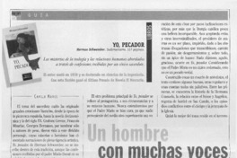 Un hombre con muchas voces  [artículo] Camilo Marks