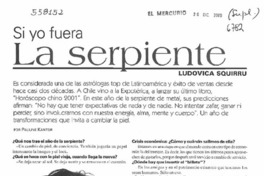 Si yo fuera la serpiente  [artículo] Pauline Kantor