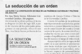 La Seducción de un orden  [artículo]