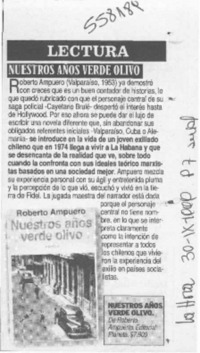 Nuestros años verde olivo  [artículo]