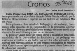 Guía didáctica para la educación superior  [artículo]