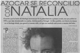Azócar se reconcilió con Natalia