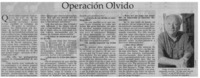 Operación olvido