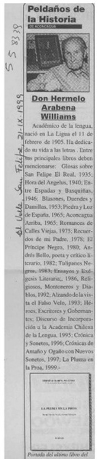 Don Hermelo Arabena Williams  [artículo]
