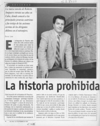 La historia prohibida  [artículo] Sonia Lira