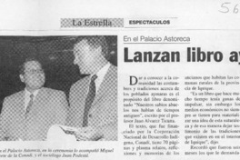 Lanzan libro aymara  [artículo]