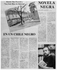Novela Negra en un Chile negro