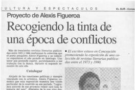 Recogiendo la tinta de una época de conflictos  [artículo]