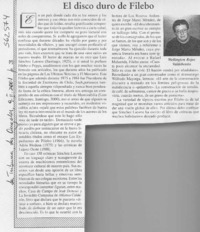 El disco duro de Filebo  [artículo] Wellingotn Rojas Valdebenito