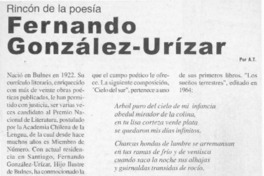 Fernando González-Urízar  [artículo] A.T.