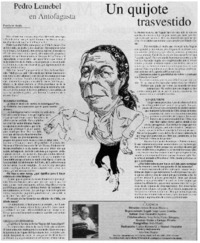 Pedro Lemebel en Antofagasta