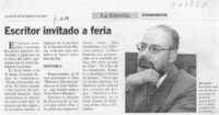 Escritor invitado a feria  [artículo]