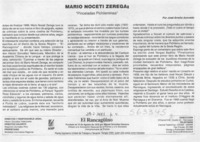 Mario Noceti Zerega  [artículo] José Arraño Acevedo