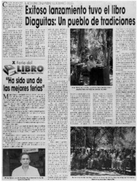 Exitoso lanzamiento tuvo el libro Diaguitas, un pueblo de tradiciones