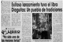 Exitoso lanzamiento tuvo el libro Diaguitas, un pueblo de tradiciones