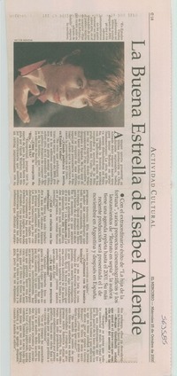 La buena estrella de Isabel Allende