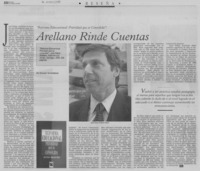 Arellano rinde cuentas