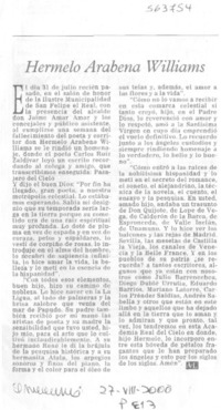 Hermelo Arabena Williams