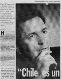 "Chile es un país quemado"