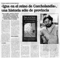 "Igna en el reino de Corcholandia" una historia sólo de provincia