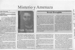 Misterio y amenaza