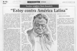 Estoy contra América Latina